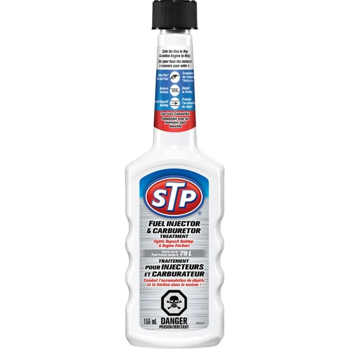 STP Fuel Injector & Carburetor Treatment Cleaner, 155-Ml