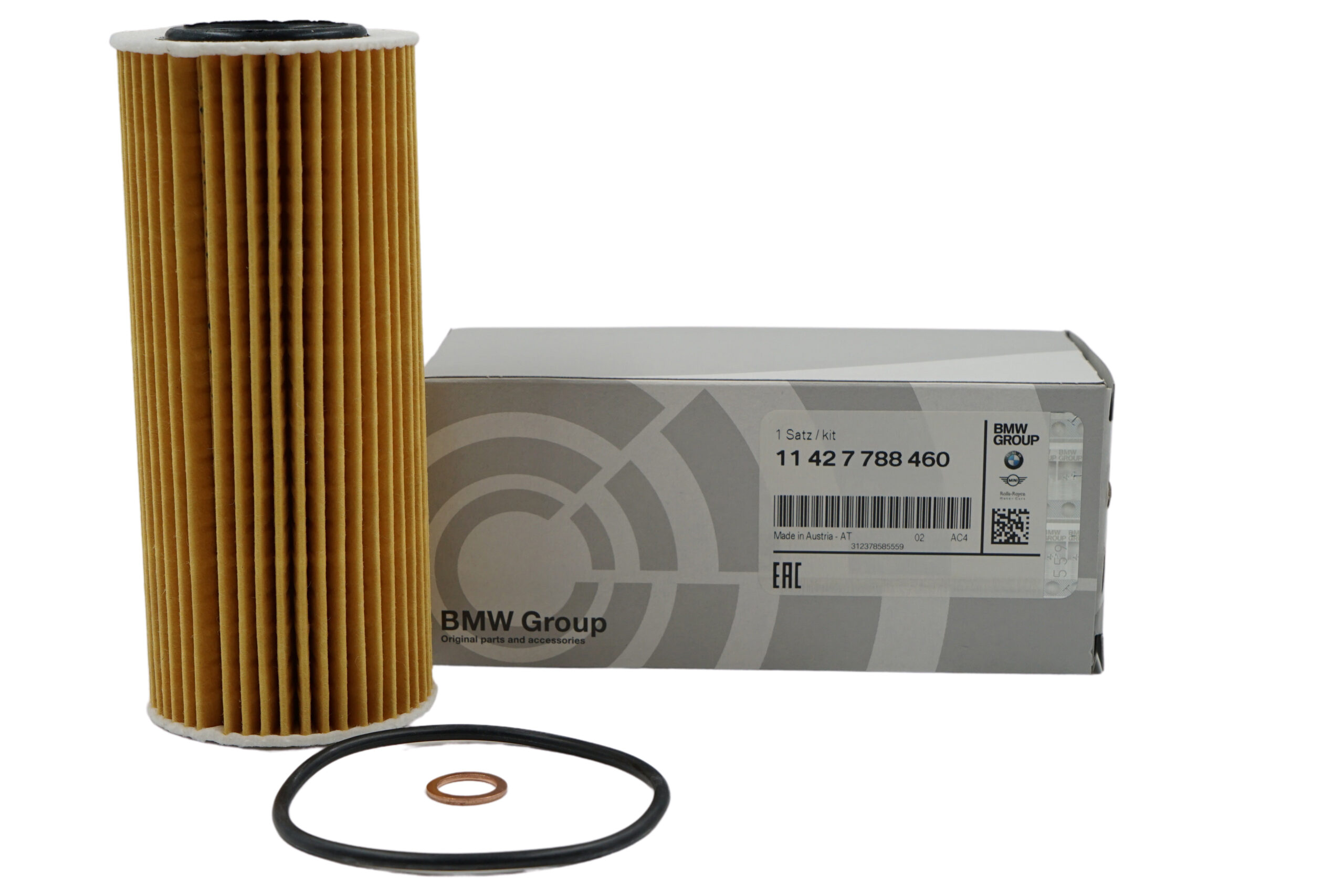 BMW X 5 E 70, 335 D Engine Oil Filter - Genuine BMW 11427788460