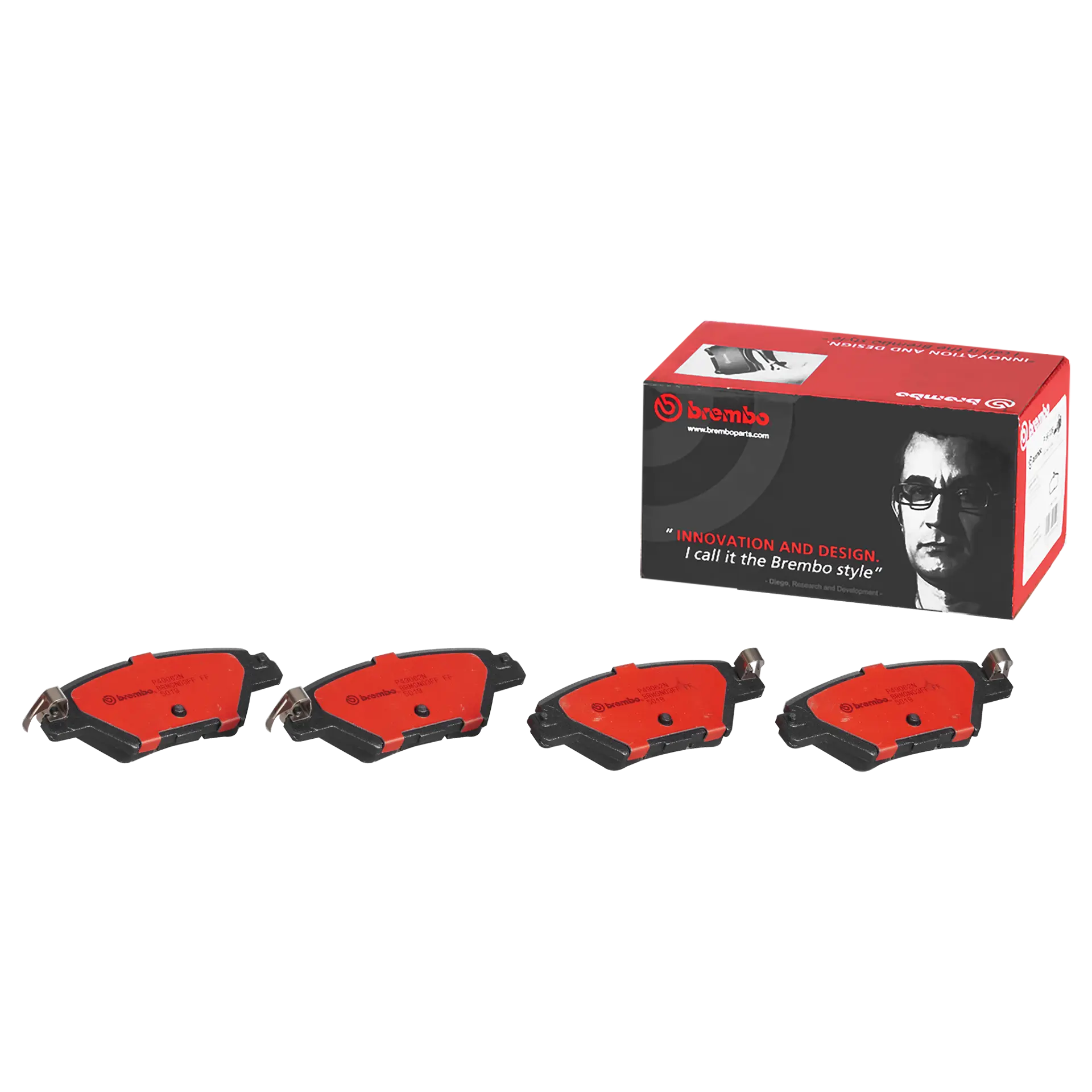 Mazda CX-9 Brembo P 49062 N Premium Ceramic Rear Brake Pad MAZDA Oe# TKY 82648 ZA