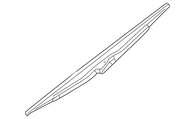 Freelander 2 Rear Windscreen Wiper Blade LR 003221 > LR 030630 049843
