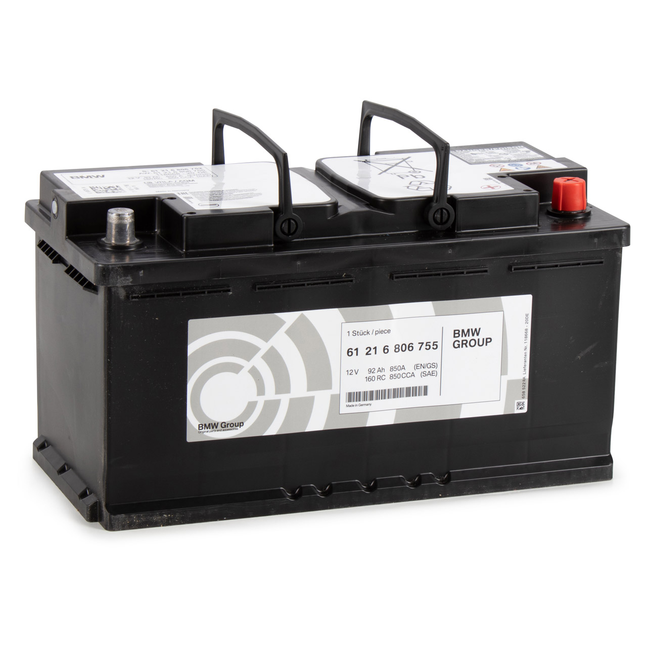 Car Batteries – Bmw Agm Battery 92 AH 61216806755 Start Stop