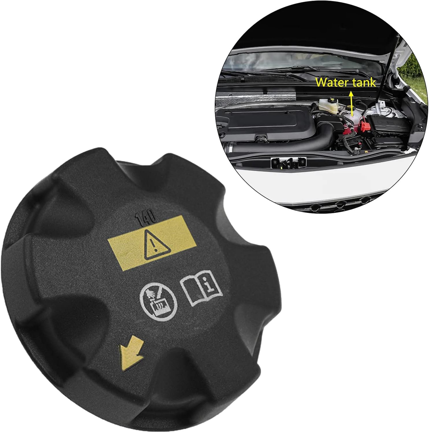 BMW Coolant Expansion Tank Cap 17117521071 X 3 X 4 X 5 X 6 Z 4