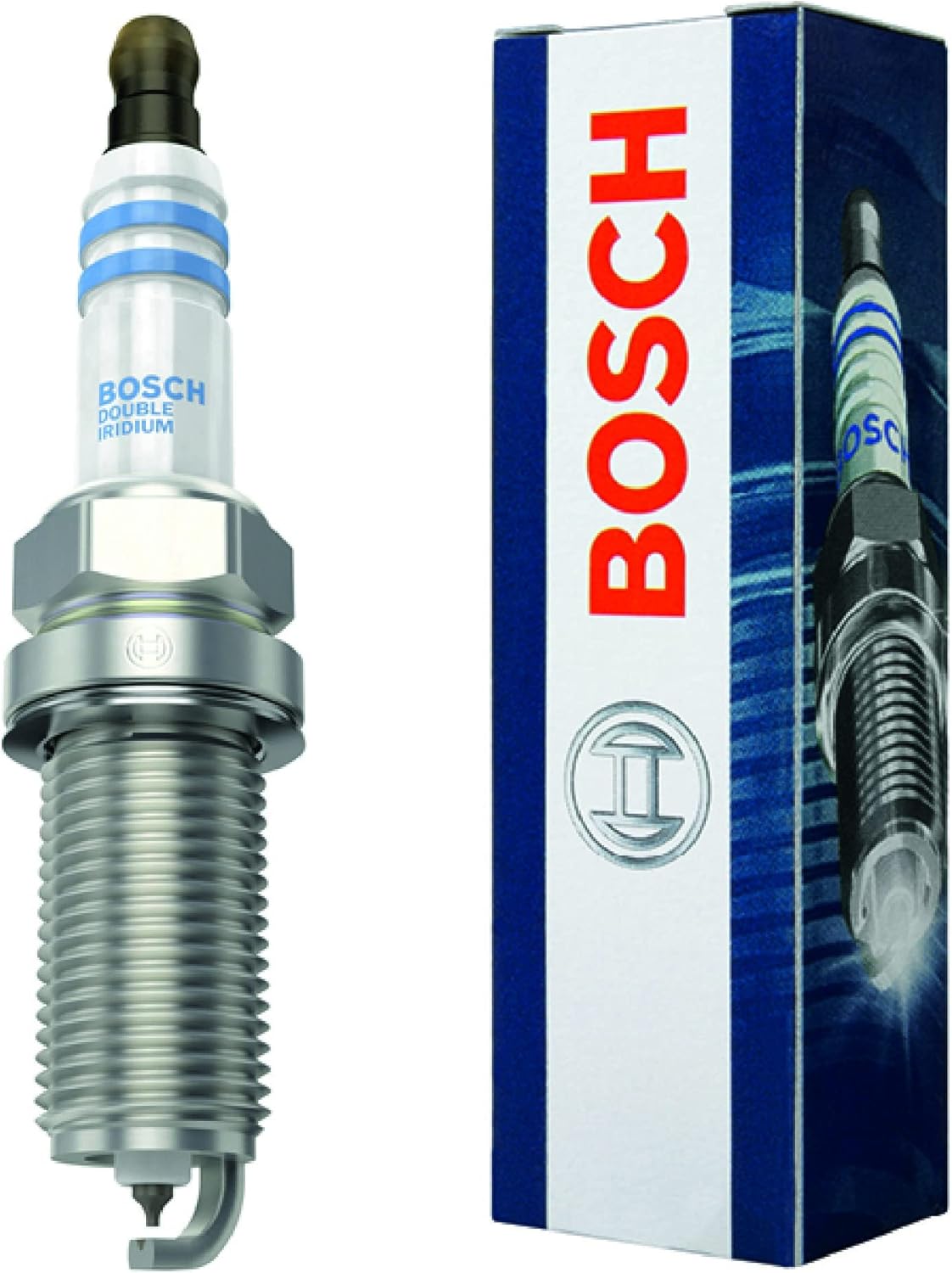 BOSCH FR 7 NI 33 Double Iridium Spark Plugs For Land Rover Subaru Volvo