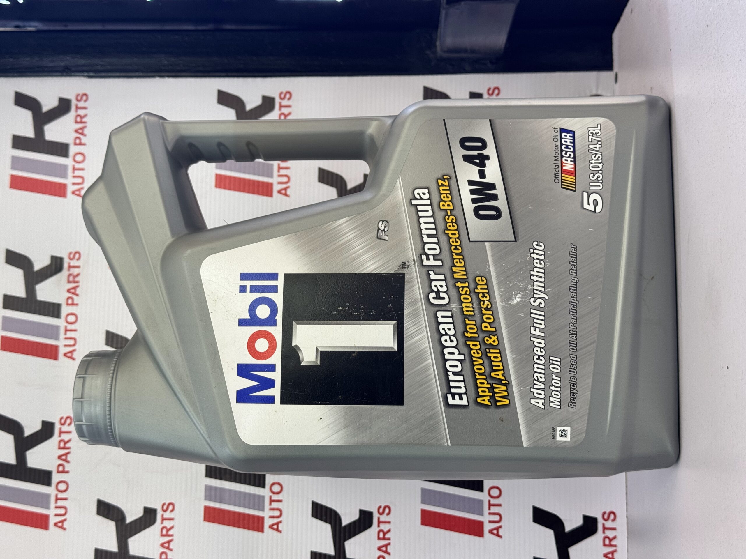 Mobil 1 FS European Car Formula Full Synthetic Motor Engine Oil 0 W-40, 5 Quart (5 QT Bottle) 4.73 L
