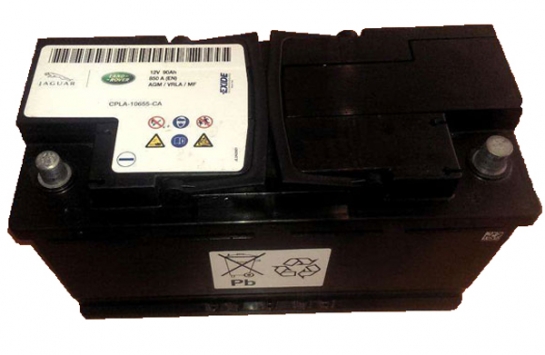 LR038128 Land Rover Start Stop Agm Battery 80AH