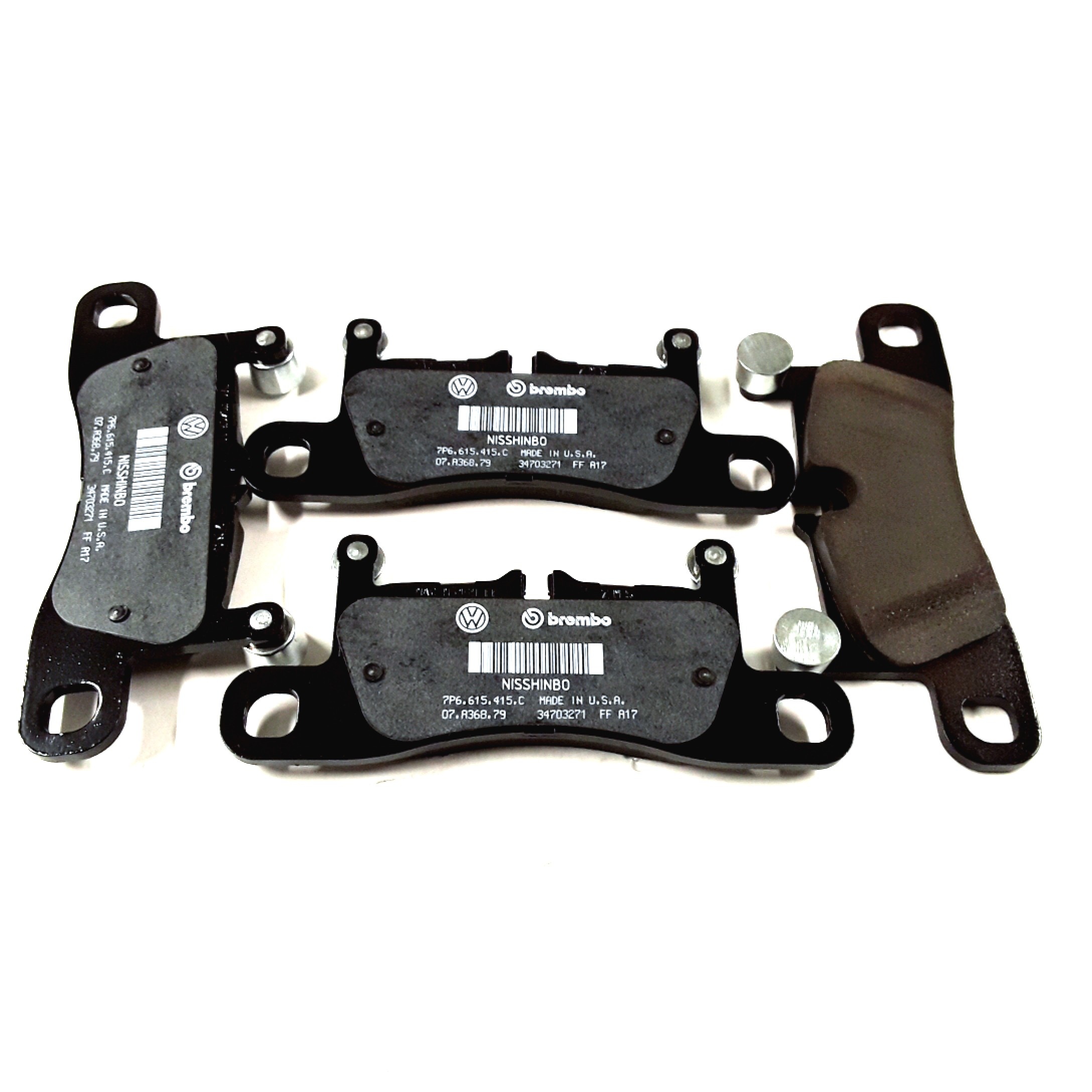 VW Disc Brake Pad Rear (touareg) -VW Audi 7 P 6698451 C