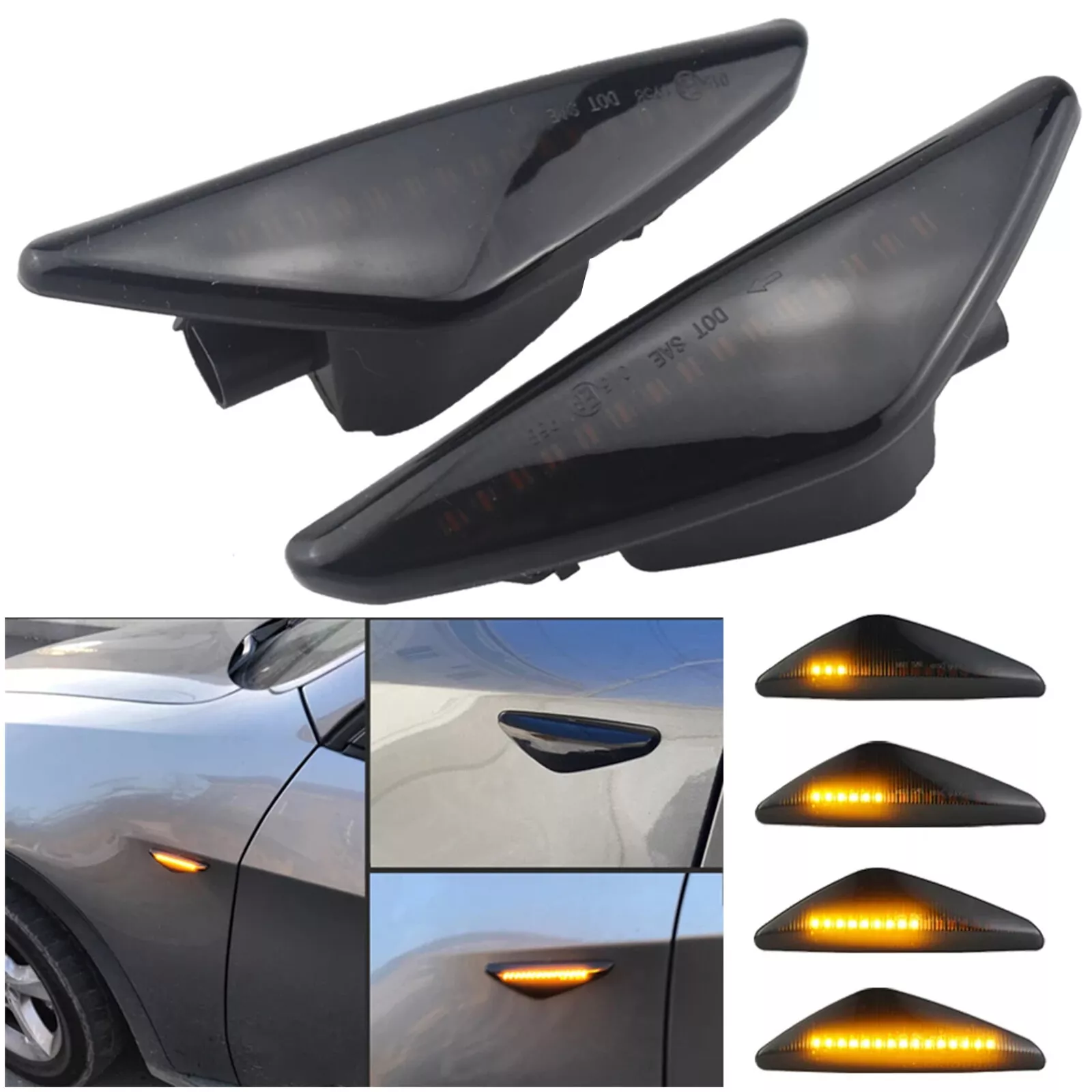BMW LED Side Marker Turn Signal Indicator Light X 3 F 25 X 5 E 70 X 6 E 71 E 72