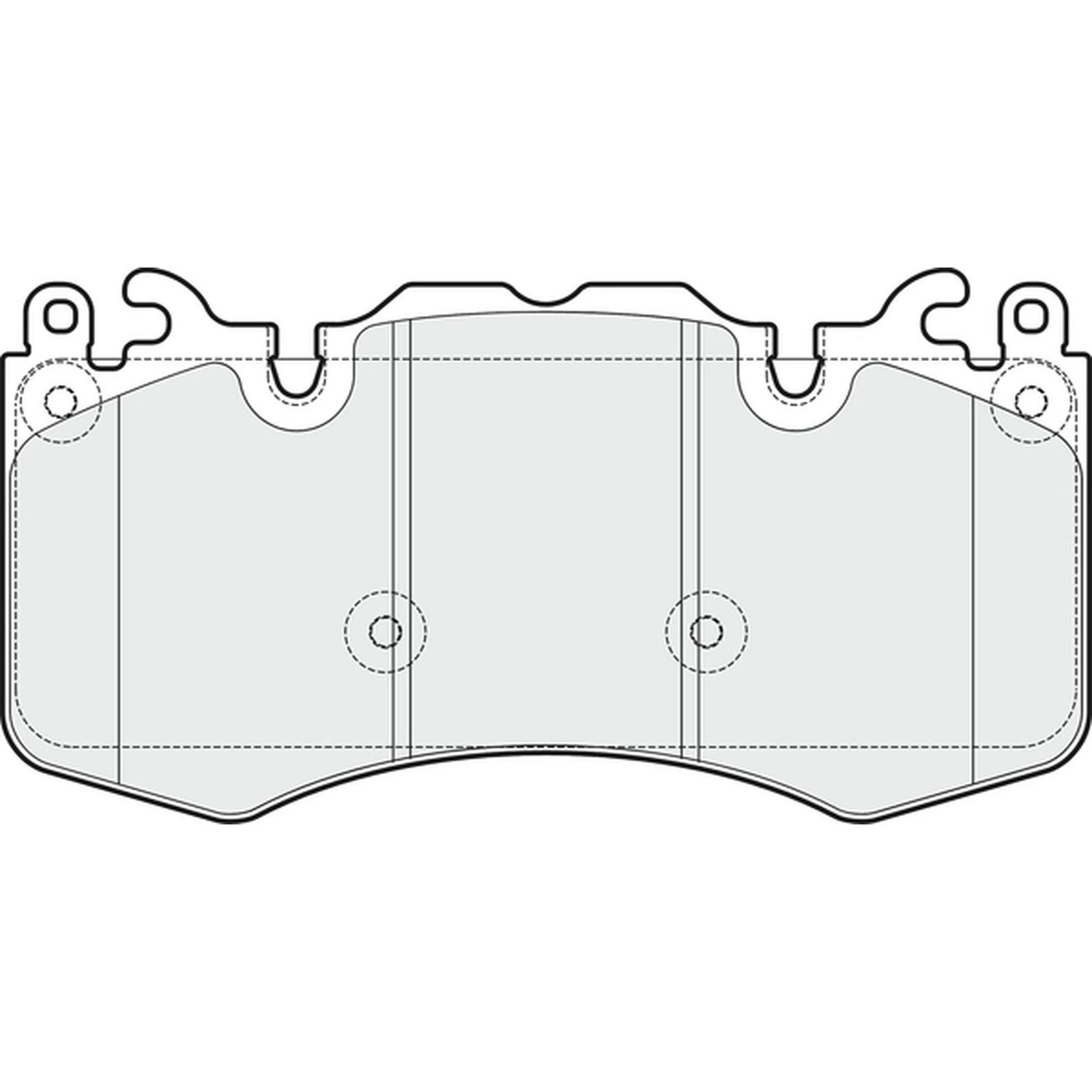 Range Rover Vogue & Discovery Front Brake Pads LR 161940