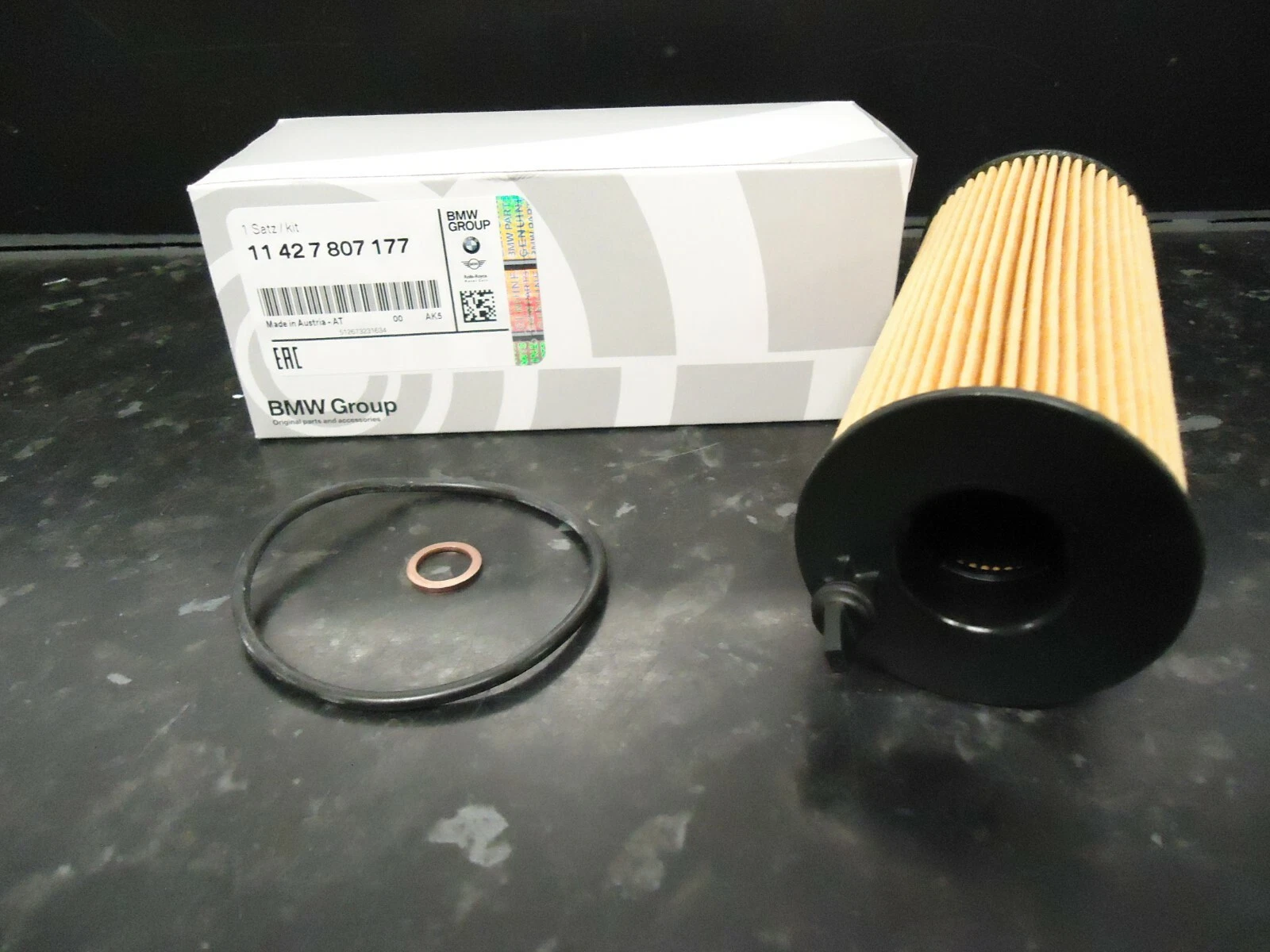 Bmw Oil Filter Element Set Fits E 81 E 82 E 87 Lci E 88 E 90 11427807177