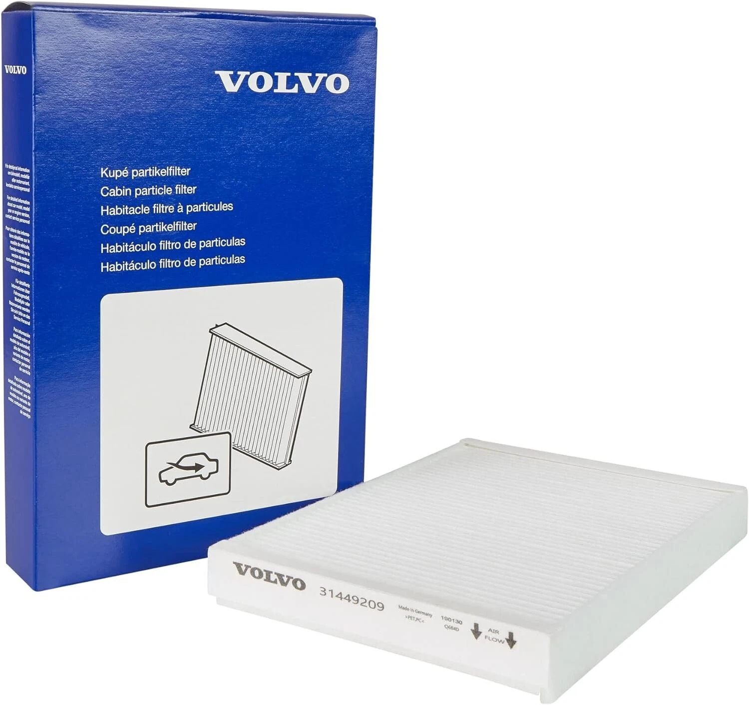 Volvo S 60 XC 60 V 60 CC CC Climate Cabin Air Filter 31449209